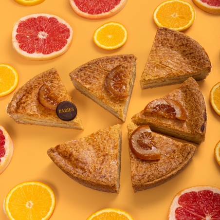 Gâteau Basque Agrumes